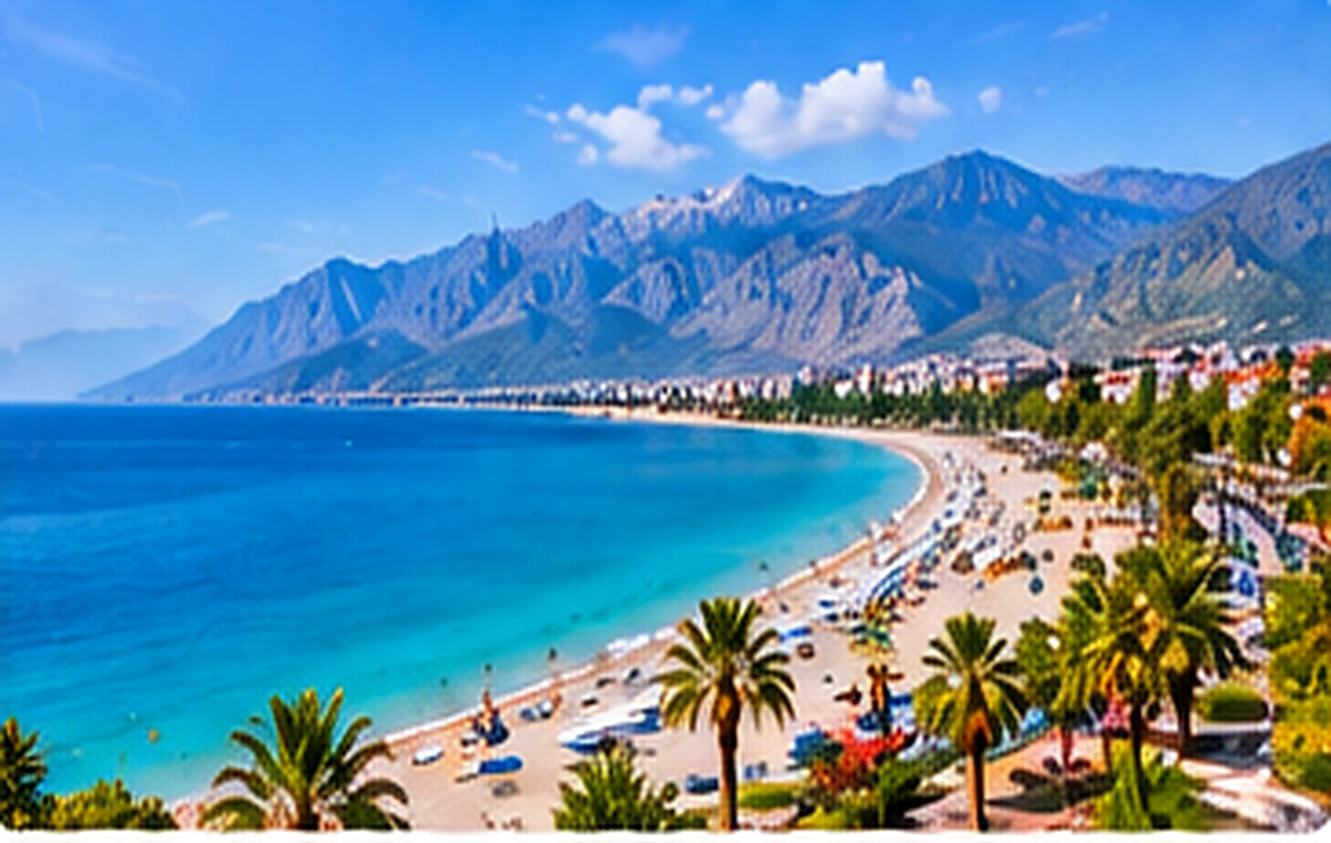 Antalya sahil ve Akdeniz rotası